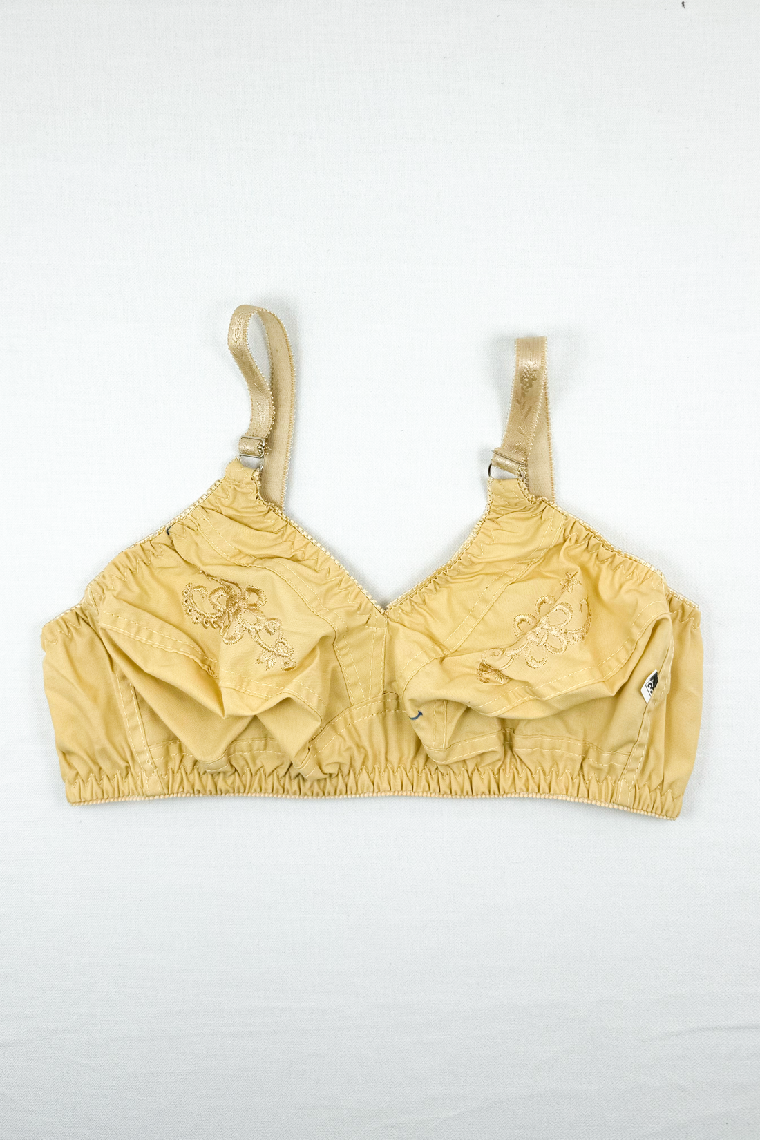 Blendivo Cotton Bra with Delicate Embroidery