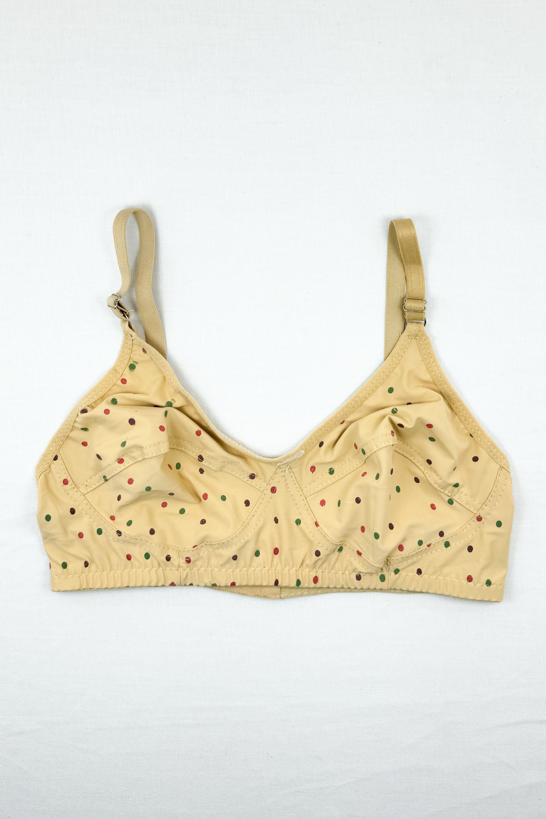 Blendivo Lycra Multi Dot Printed Bra