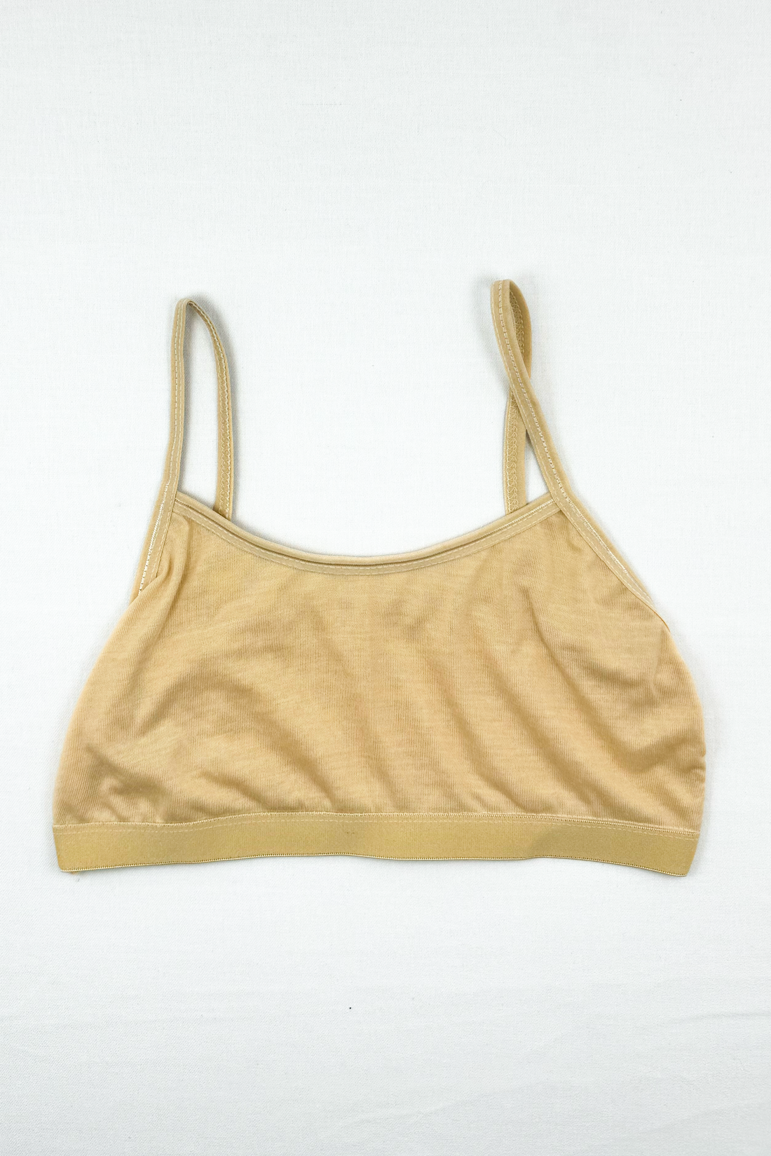 Blendivo Classic Soft Jersey Bralette (Beige)