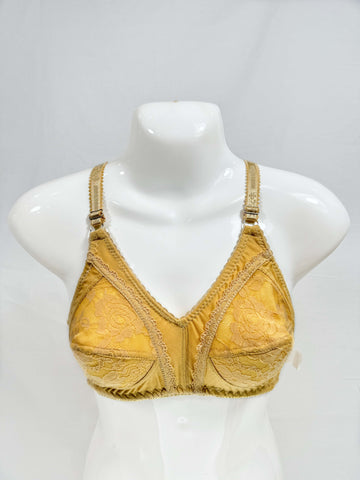 Blendivo Summer Bra with Mesh Embroidery Intricate Lace Trim