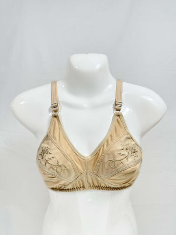 Blendivo Embroided Summer Bra (Beige)