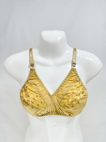 Blendivo Embroidered Cotton Bra