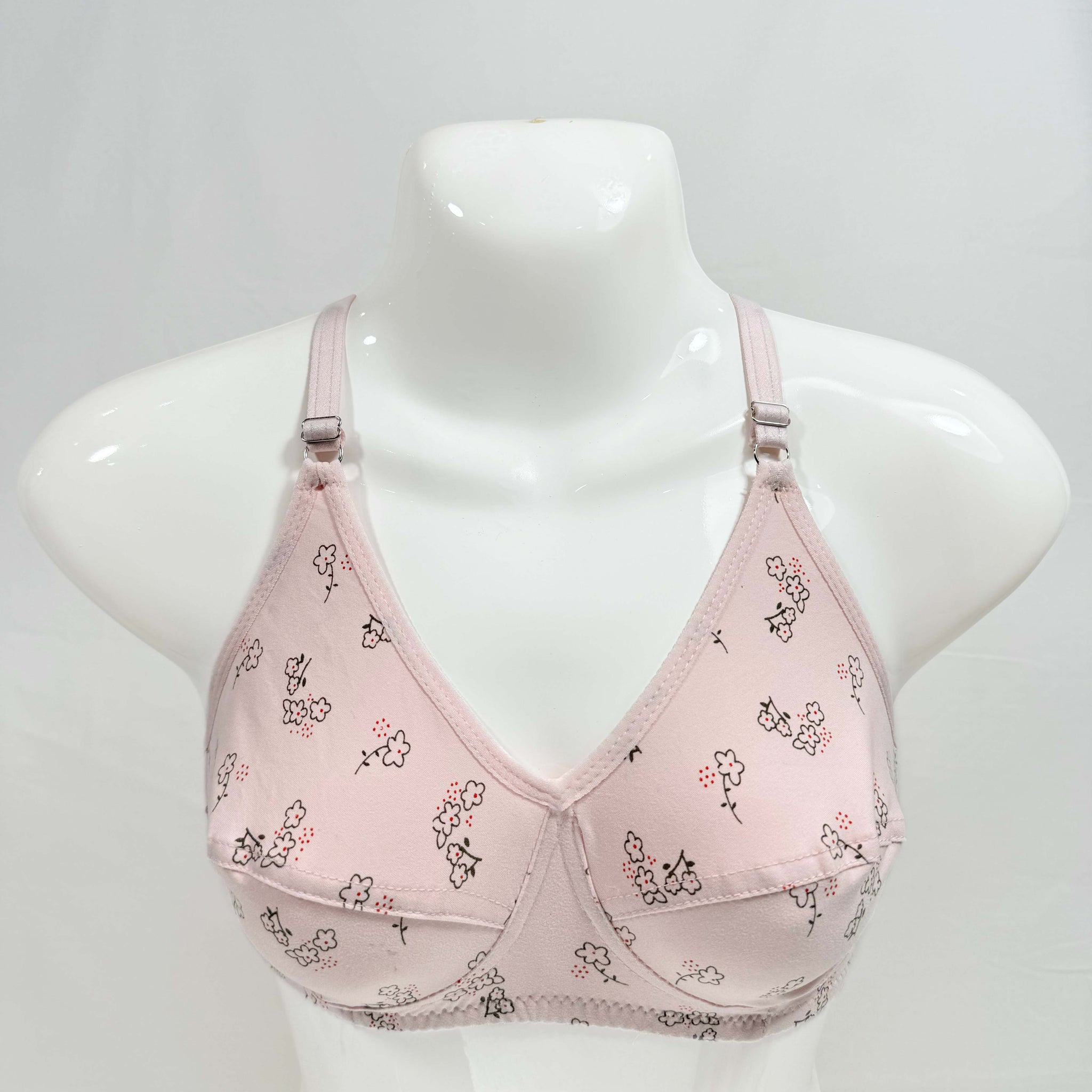 Blendivo Soft Cotton Floral Print Bra