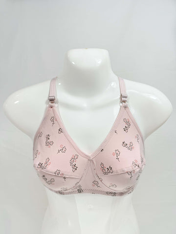 Blendivo Soft Cotton Floral Print Bra